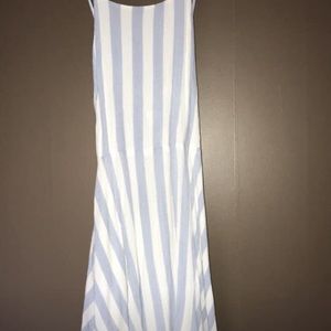 Lulus Blue and white striped dress